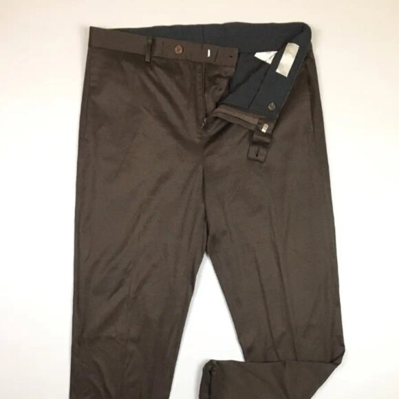 Dior Homme by Hedi Slimane - Brown Cotton Pants